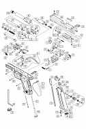 Пин фиксации накладки рукоятки KWC Smith&Wesson M&P 9 CO2 GBB (KCB-48AHN-B13)