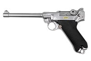 Пистолет WE P08 6" Luger Artillery GGBB SV (WE-P005)