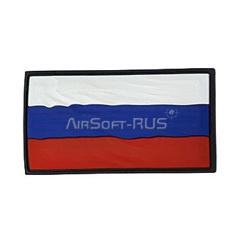 Патч ПВХ Флаг России развевающийся (50х90 мм) Stich Profi BK (SP78583BK)