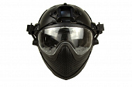 Шлем WoSporT с комплектом защиты лица BK (DC-HL-26-PJ-M-BK) [2]