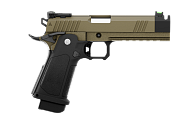 Пистолет Arcturus Hi-Capa 4.3" DG Tempest  W/Compensator BLK-TAN (AT-GHC-T4C-BT)
