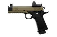 Пистолет Arcturus Hi-Capa 4.3 DG  Compensator/ARS-1 BK-TN (AT-GHC-T4C-CMB-BT)