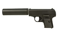 Пистолет Galaxy Colt 25 mini с глушителем (G.9A)
