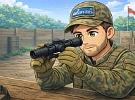В страйкболе оптический прицел - соперник поражен, а ты цел