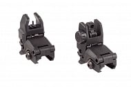 Мушка и целик FMA MBUS складные Gen 1 BK (TB-26)