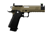 Пистолет Arcturus Hi-Capa 4.3 DG Tempest W/Optics Ready Slide/Compensator BK-TAN (AT-GHC-T4C-OR-BT)