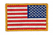 Патч TeamZlo флаг США вышивка 7 5*5 правый (TZ0242R)