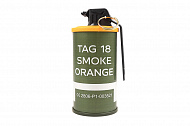 Граната ручная страйкбольная дымовая TAG-18  Orange (T-M18-OG)