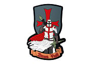 Патч ORC TACTIC Deus Vult рыцарь ПВХ (TZ0414)