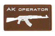 Патчи TeamZlo "АК operator пвх" Coyote Brown (TZ0047CB)