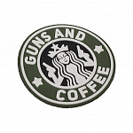 Патч ПВХ Stich Profi GUNS AND COFFEE OD (SP90084OD)