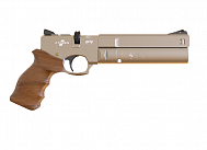Пневматический пистолет Ataman AP16 Silver компакт дерево 4 5 мм PCP (AG-411/S)