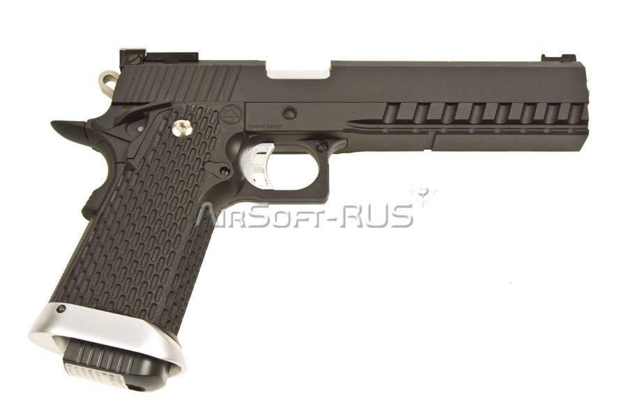 Пистолет KJW Hi-Capa 6' KP-06 Black CO2 GBB (DC-CP230(BK)) [1]