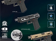 G&G Armament объявила о выпуске новой серии пистолетов GTP 9 MS Metal Slide GBB.