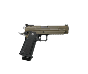 Пистолет Arcturus Hi-Capa 5" Vanguard BLK-TAN GBB (AT-GHC-V5-BT)