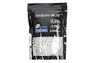 Шары Airsoft-RUS 0.25гр. 1000шт. белые (ASR-S-025)
