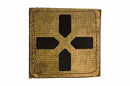 Патч TeamZlo медицинский крест Дым (TZ0157DM)