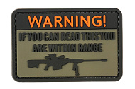 Патч TeamZlo Warning If you can read this you are within range OD (TZ0268OD)