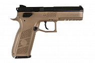 Пневматический пистолет ASG CZ P-09 DT-FDE пулевой GBB 4 5 мм (AG-18524)