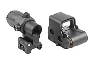 Коллиматорный прицел Linyi Eotech 558 + магнифер G33 BK (LFO-558+G33)