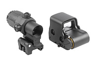 Коллиматорный прицел Linyi Eotech 558 + магнифер G33 BK (LFO-558+G33)