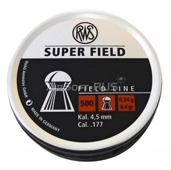 Пули пневматические RWS Superfield 4,5 мм 0,54 гр 500 шт (AG-RWSSfld)