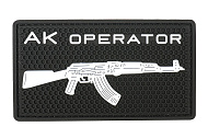 Патчи TeamZlo "АК operator пвх" светящийся BK  (TZ0047BK-S)