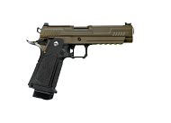 Пистолет Arcturus Hi-Capa 5" Vanguard  w/Optics Ready Slide BLK-TAN (AT-GHC-V5-OR-BT)