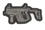 Патчи TeamZlo Kriss Vector малый PVC GR (TZ0315GR)