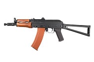 Автомат Cyma АКС-74У  с деревянным цевьём (CM045A)
