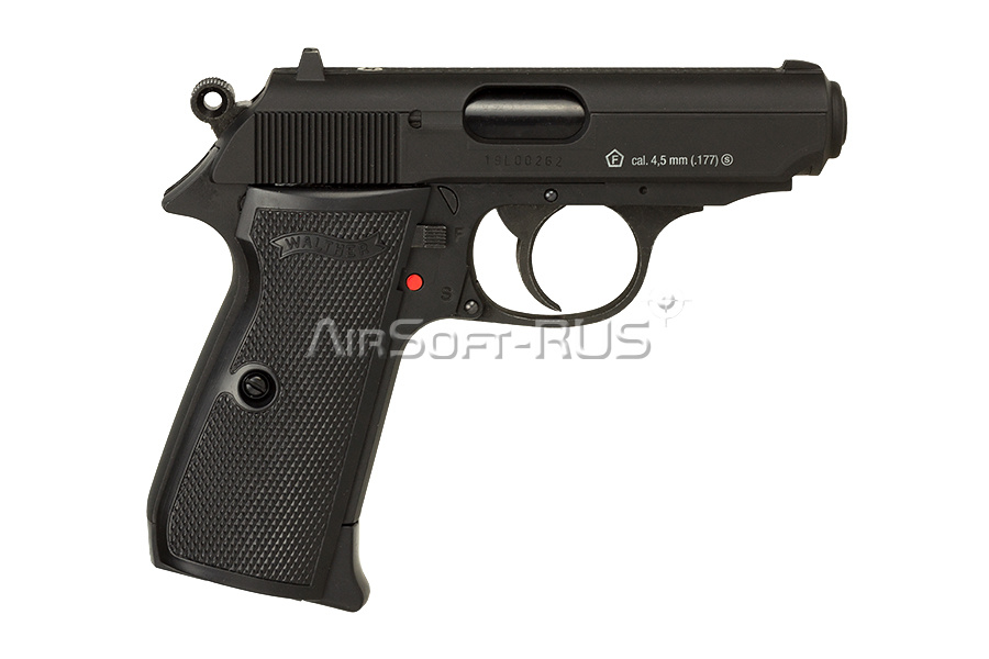 Пневматический пистолет Umarex Walther PPK/S 4,5 мм GBB (AG-5.8315/5.8060)