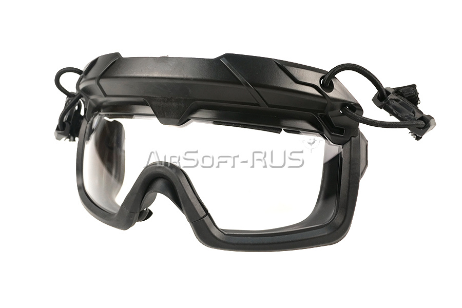 Очки защитные FMA для крепления на шлем BK (TB1333-BK-W)