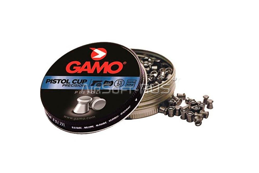 Пули пневматические GAMO Pistol Cup 4,5 мм 0,45 гр 250 шт (AG-6321850)