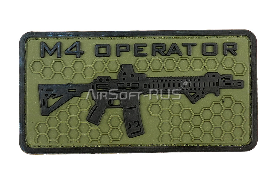 Патч Teamzlo ПВХ M4 operator OD (TZ0116OD)