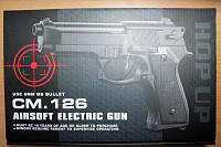 Обзор пистолета Cyma Beretta M92, AEP