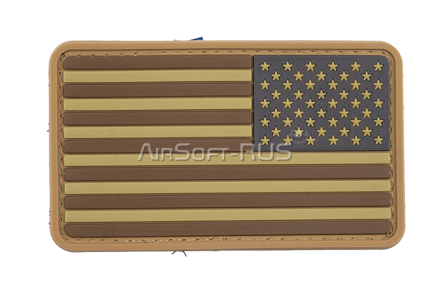 Патч TeamZlo "Флаг США ПВХ правый" CB (TZ0105CBR)