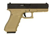 Пистолет WE Glock 17 Gen.4 GGBB TAN (DC-GP616B(TAN)[1])