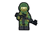 Патч ORC TACTIC Brick Operator Штурмовик ПВХ (TZ0420)