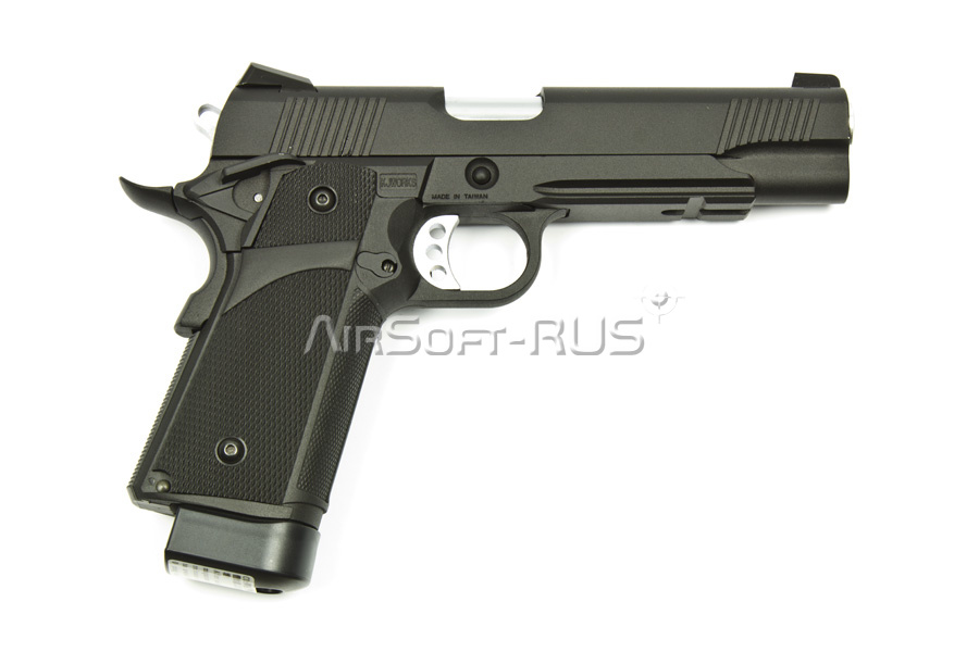 Пистолет KJW Colt Hi-Capa CO2 GBB (DC-CP228(BK)) [1]