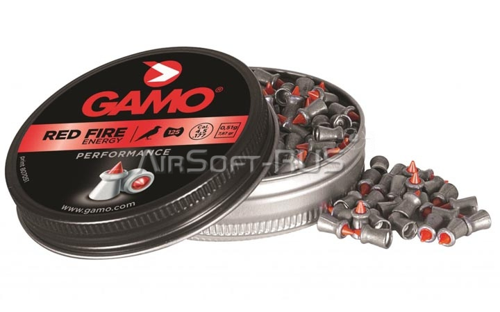 Пули пневматические GAMO Red Fire 4,5 мм 0.51гр 125шт (AG-6322711-B)