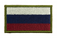 Патч TeamZlo "Флаг Триколор защитный 4 5*8" (TZ0099)