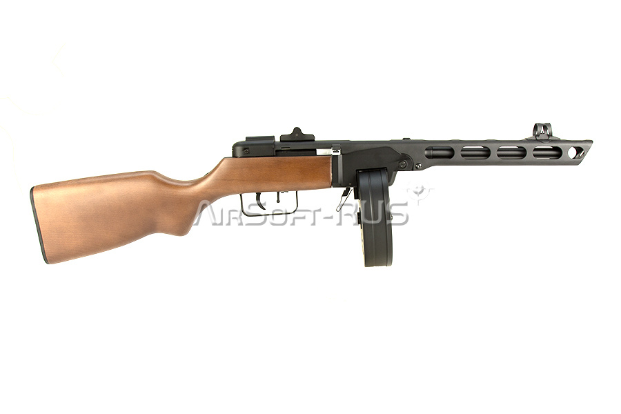 Страйкбольный пистолет-пулемет Snow Wolf ППШ EBB  (SW-09)