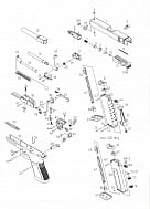 Пружина курка KJW Glock 17 GGBB (GP611-51)